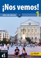 Učebnice v jazykovom kurze  Španielčina a angličtina skupinové kurzy, rôzne pokročilostné úrovne - !Nos vemos! 1