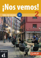 Učebnice v jazykovom kurze  Španielčina a angličtina skupinové kurzy, rôzne pokročilostné úrovne - ¡Nos vemos! 2