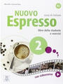 Učebnica používaná v jazykovej škole Štátna jazyková škola - Hlavná: Nuovo Espresso 2